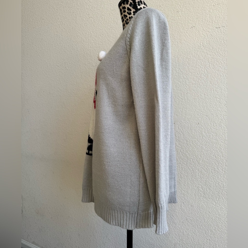 Grey Penguin Christmas Sweaters - Picture 3 of 6